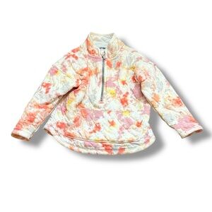 Old Navy Tie-Dye Zip Jacket Toddler Girl’s Size 3T Multicolor Lightweight Casual